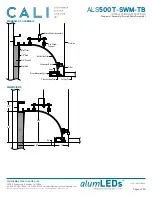 Предварительный просмотр 6 страницы CALI alumLEDs ALS500T-SWM-TB Installation Instructions Manual