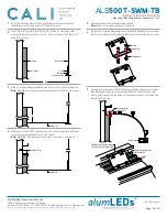 Preview for 11 page of CALI alumLEDs ALS500T-SWM-TB Installation Instructions Manual