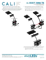 Предварительный просмотр 16 страницы CALI alumLEDs ALS500T-SWM-TB Installation Instructions Manual