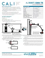 Preview for 18 page of CALI alumLEDs ALS500T-SWM-TB Installation Instructions Manual