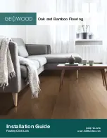 CaliBamboo Geowood Installation Manual preview