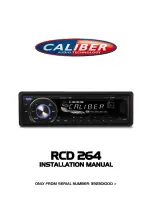 Caliber 392301000 Installation Manual preview
