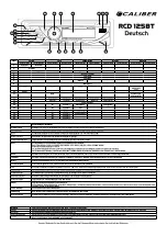 Предварительный просмотр 8 страницы Caliber 8714505045177 Quick Start Manual