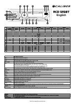 Предварительный просмотр 10 страницы Caliber 8714505045177 Quick Start Manual