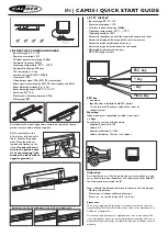 Preview for 1 page of Caliber CAM201 Quick Start Manual