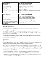 Preview for 2 page of Caliber CRG60R-L Installation Use & Care Instructions