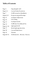 Preview for 3 page of Caliber CRG60R-L Installation Use & Care Instructions