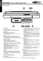 Предварительный просмотр 4 страницы Caliber HCD402I Quick Start Manual