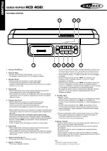 Предварительный просмотр 6 страницы Caliber HCD402I Quick Start Manual