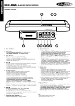 Предварительный просмотр 8 страницы Caliber HCD402I Quick Start Manual