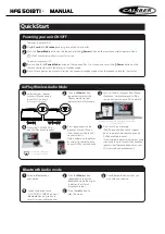 Preview for 4 page of Caliber HFG 501BTI Manual