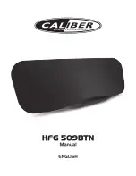 Caliber HFG 509BTN Manual предпросмотр