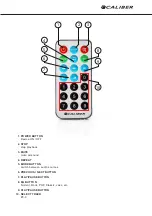 Предварительный просмотр 3 страницы Caliber HPA 605BT Manual