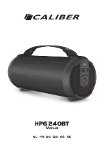 Предварительный просмотр 1 страницы Caliber HPG 240BT Manual