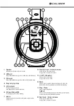 Предварительный просмотр 3 страницы Caliber HPG 240BT Manual