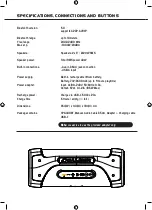 Предварительный просмотр 2 страницы Caliber HPG 440BT Elegance Manual