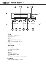 Предварительный просмотр 3 страницы Caliber HPG 526BTL Manual