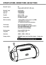 Предварительный просмотр 2 страницы Caliber HPG 540BT Manual