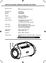 Preview for 2 page of Caliber HPG 640BT Manual