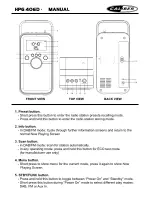 Preview for 4 page of Caliber HPG406D Manual