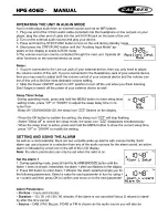 Preview for 10 page of Caliber HPG406D Manual