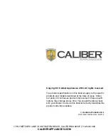 Preview for 27 page of Caliber INDOOR Professional Range Series User Manual