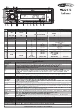 Предварительный просмотр 4 страницы Caliber MCD 175 Quick Start Manual