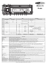 Предварительный просмотр 8 страницы Caliber MCD 175 Quick Start Manual