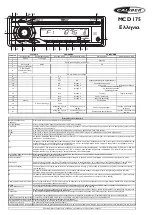 Предварительный просмотр 9 страницы Caliber MCD 175 Quick Start Manual