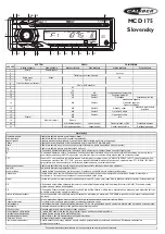 Предварительный просмотр 10 страницы Caliber MCD 175 Quick Start Manual