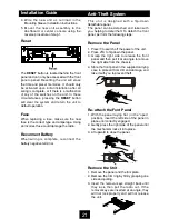 Preview for 22 page of Caliber MCD771 Operation Instructions Manual