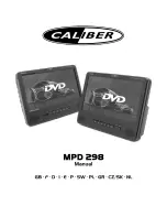 Caliber MPB 298 Manual preview