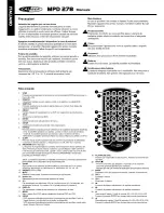 Preview for 10 page of Caliber MPD 109 Manual