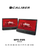 Preview for 1 page of Caliber MPD 2125 Manual