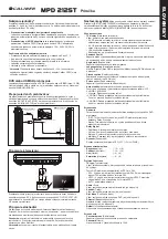 Предварительный просмотр 25 страницы Caliber MPD 2125 Manual