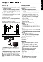 Предварительный просмотр 11 страницы Caliber MPD278T Manual