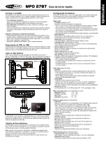 Предварительный просмотр 15 страницы Caliber MPD278T Manual