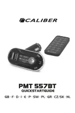 Caliber PMT 557BT Quick Start Manual preview