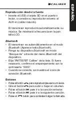 Preview for 13 page of Caliber PMT 557BT Quick Start Manual