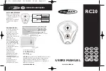 Caliber RC20 User Manual preview