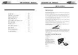 Предварительный просмотр 2 страницы Caliber RCD-120BT/B Manual