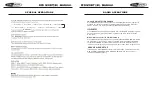Предварительный просмотр 6 страницы Caliber RCD-120BT/B Manual