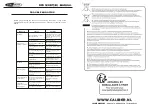 Предварительный просмотр 11 страницы Caliber RCD-120BT/B Manual