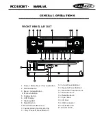 Предварительный просмотр 18 страницы Caliber RCD 120BT Manual Manual