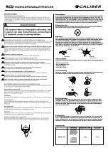 Предварительный просмотр 7 страницы Caliber RCD 120DAB-BT-B Quick Start Manual