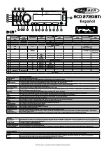 Preview for 12 page of Caliber RCD 212BTi Quick Start Manual