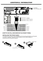 Предварительный просмотр 4 страницы Caliber rcd 231bt User Manual