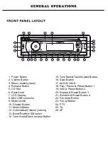 Предварительный просмотр 5 страницы Caliber rcd 231bt User Manual