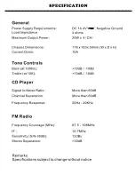 Preview for 18 page of Caliber rcd 231bt User Manual