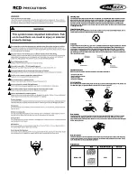 Предварительный просмотр 3 страницы Caliber RCD 233BT Quick Start Manual